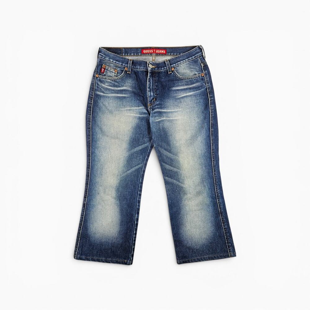 Y2k Guess Denim Capri's Vintage Mid-Rise - Size 32